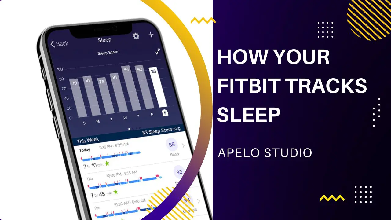 how does fitbit track sleep