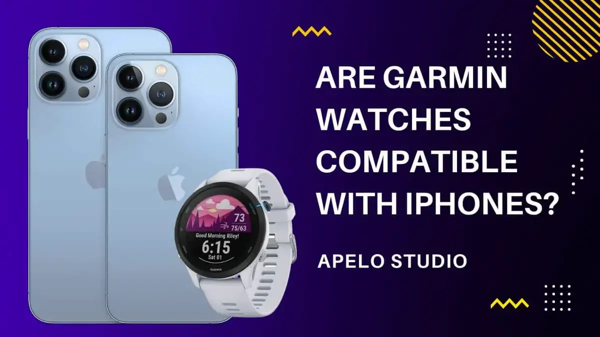 Garmin 시계는 iPhones와 호환됩니다