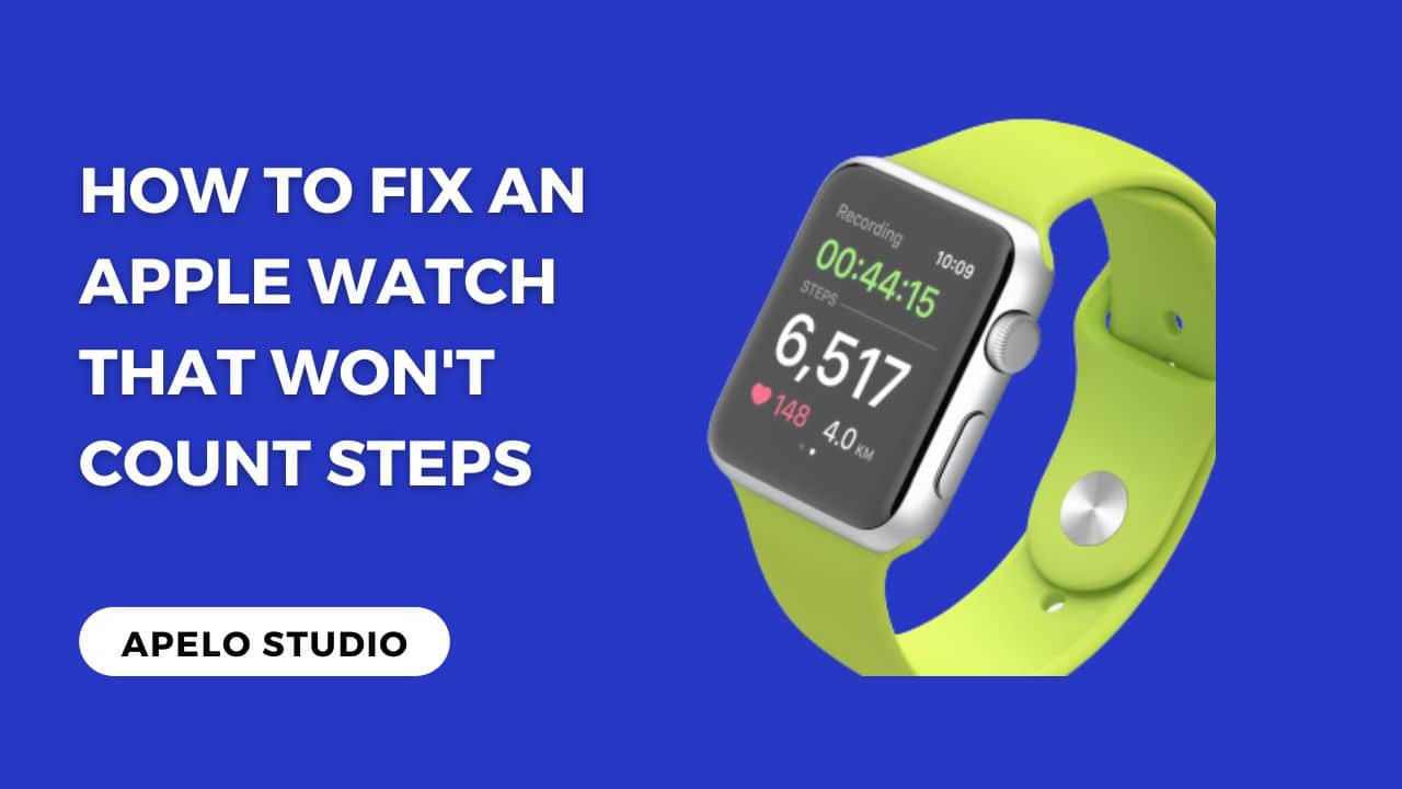 apple watch not tracking steps