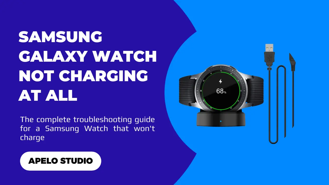 Rubin ammunition Ond Samsung Galaxy Watch Not Charging? Try These 7 Fixes!