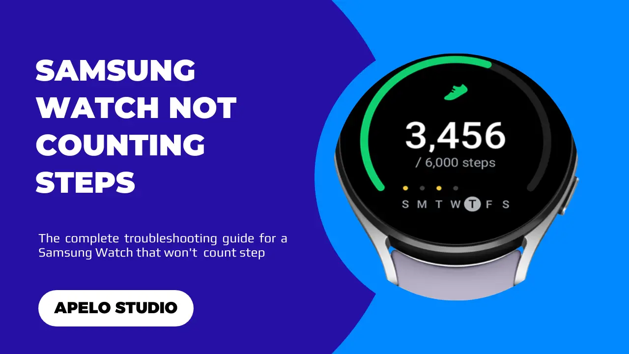 samsung watch not counting steps