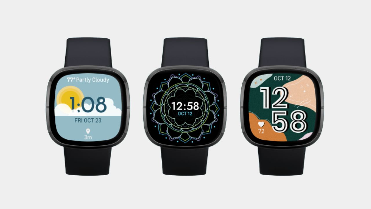fitbit watch faces