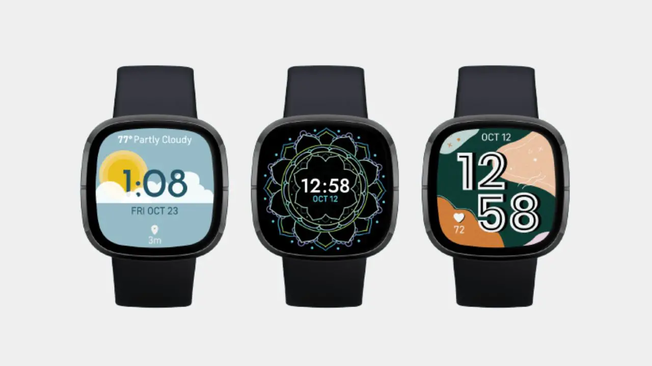 fitbit watch faces