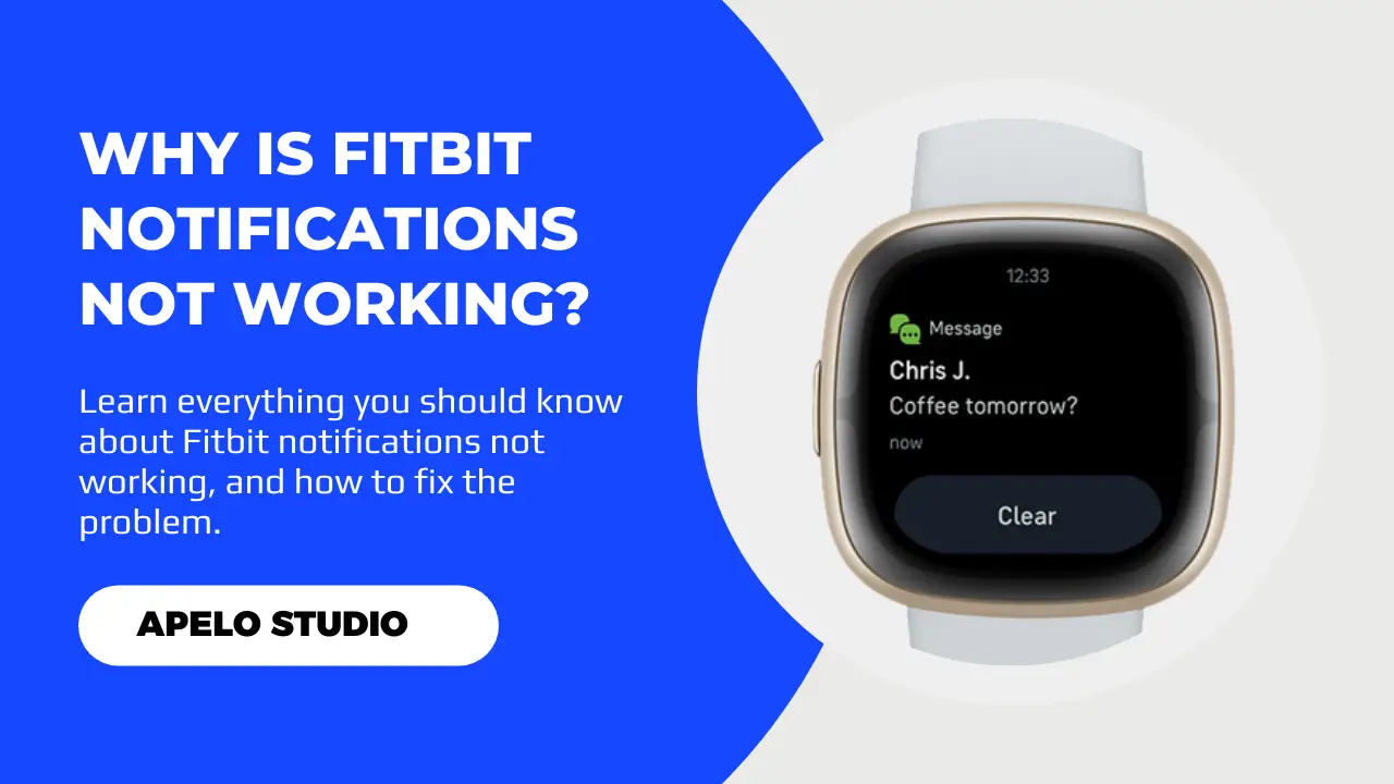 fitbit notifications not working