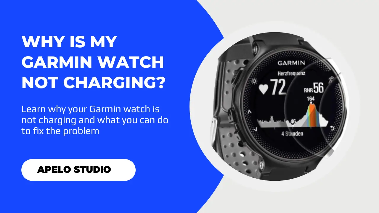 garmin watch not charging
