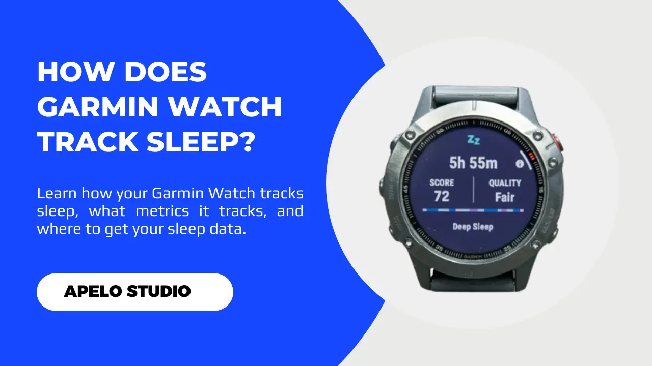 how does garmin track sleep