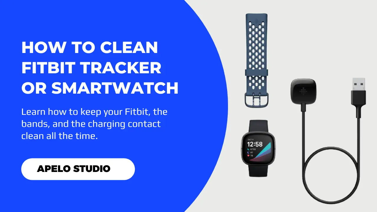 how to clean fitbit device bands and charger