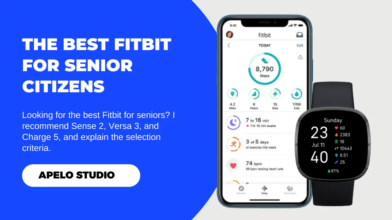 best fitbit for seniors and elderly persons