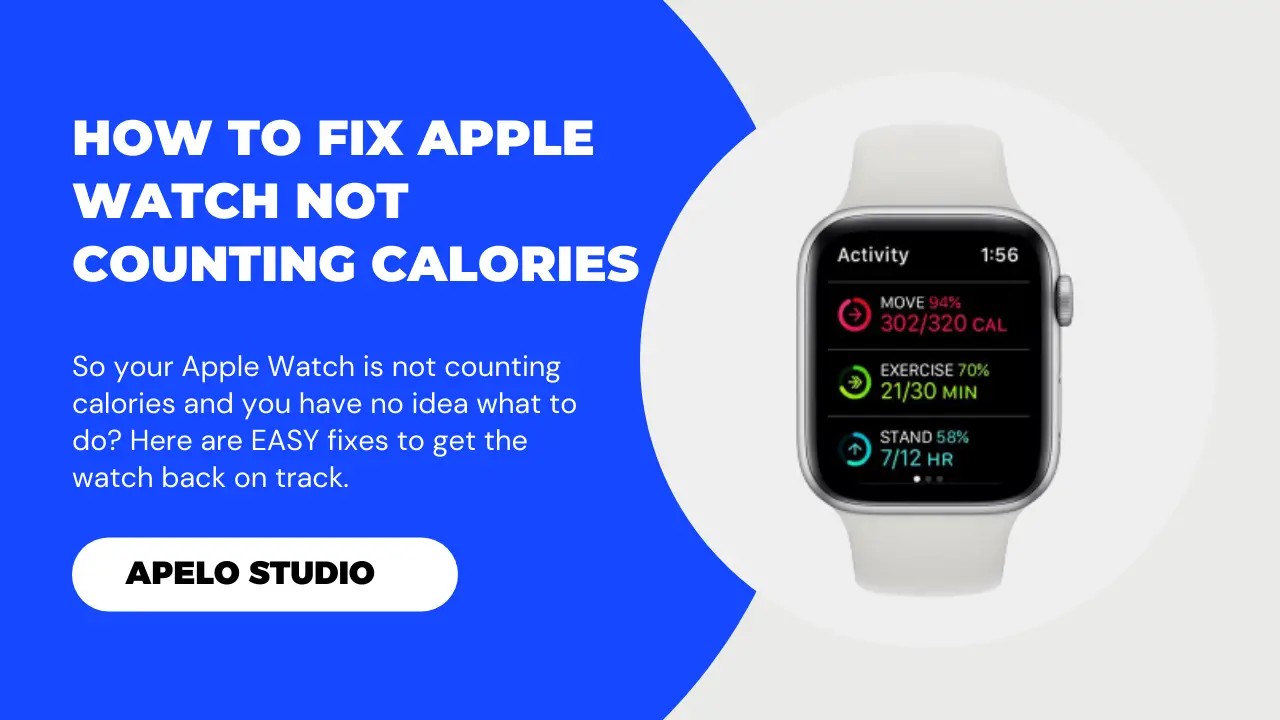 how to fix apple watch not counting calories