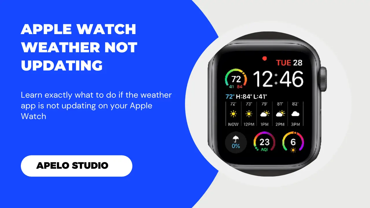 apple watch weather not updating fixed
