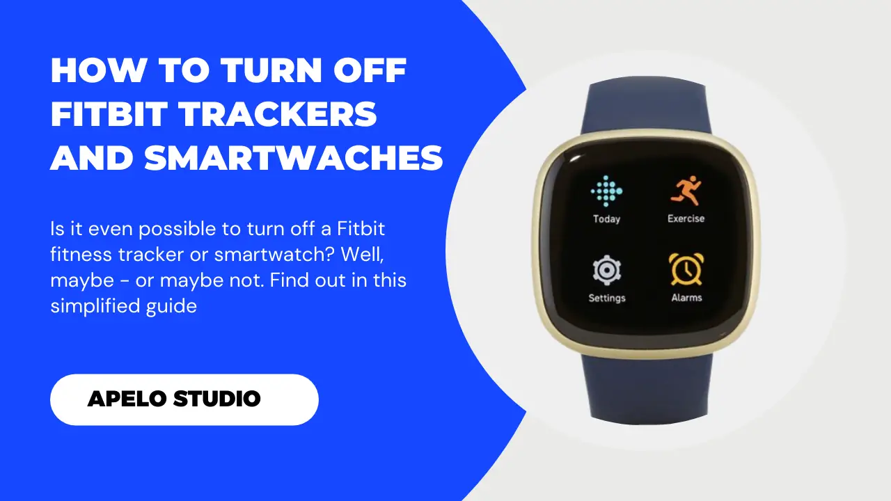 how to turn off fitbit