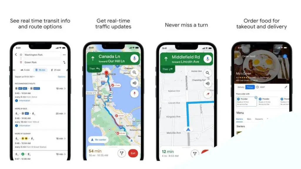 Google Maps App