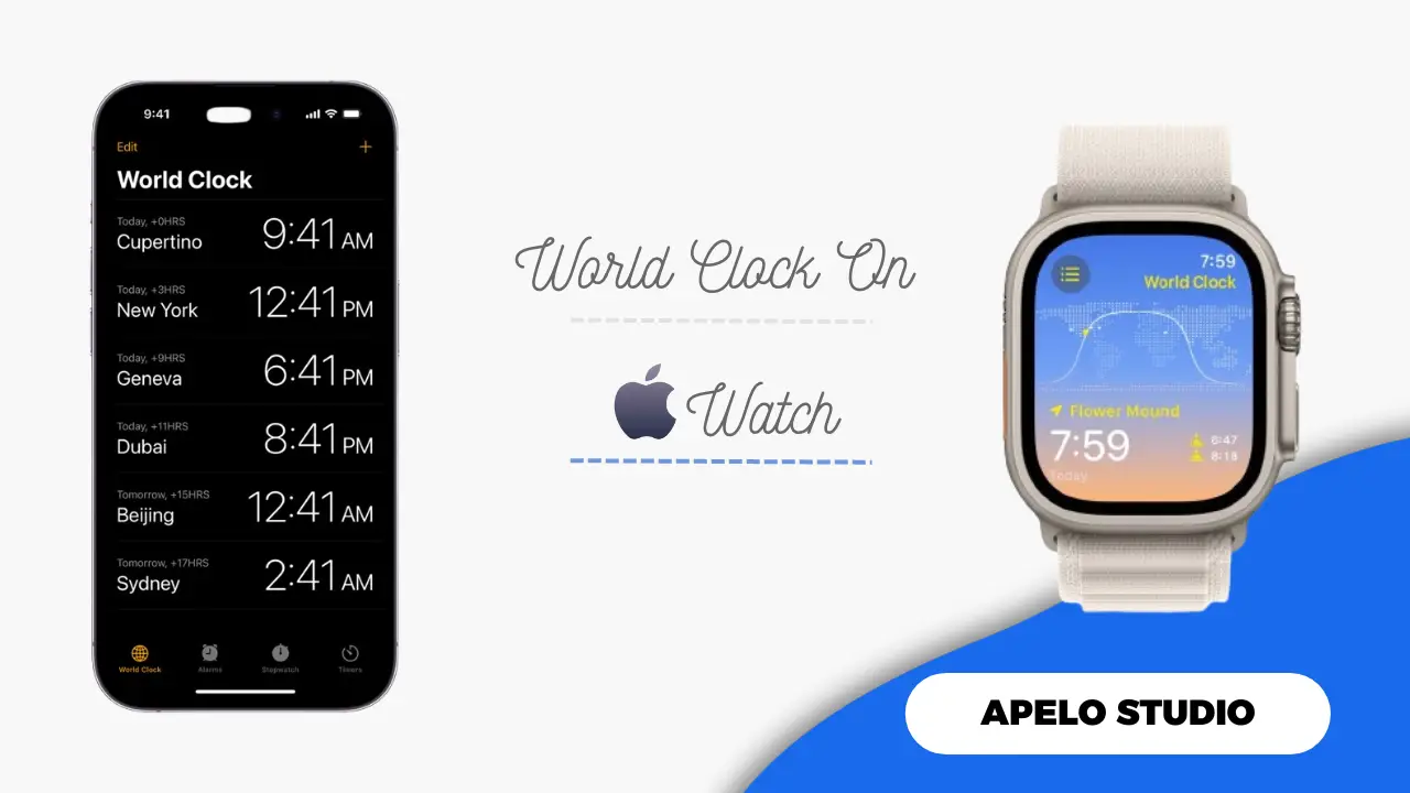 world clock apple watch