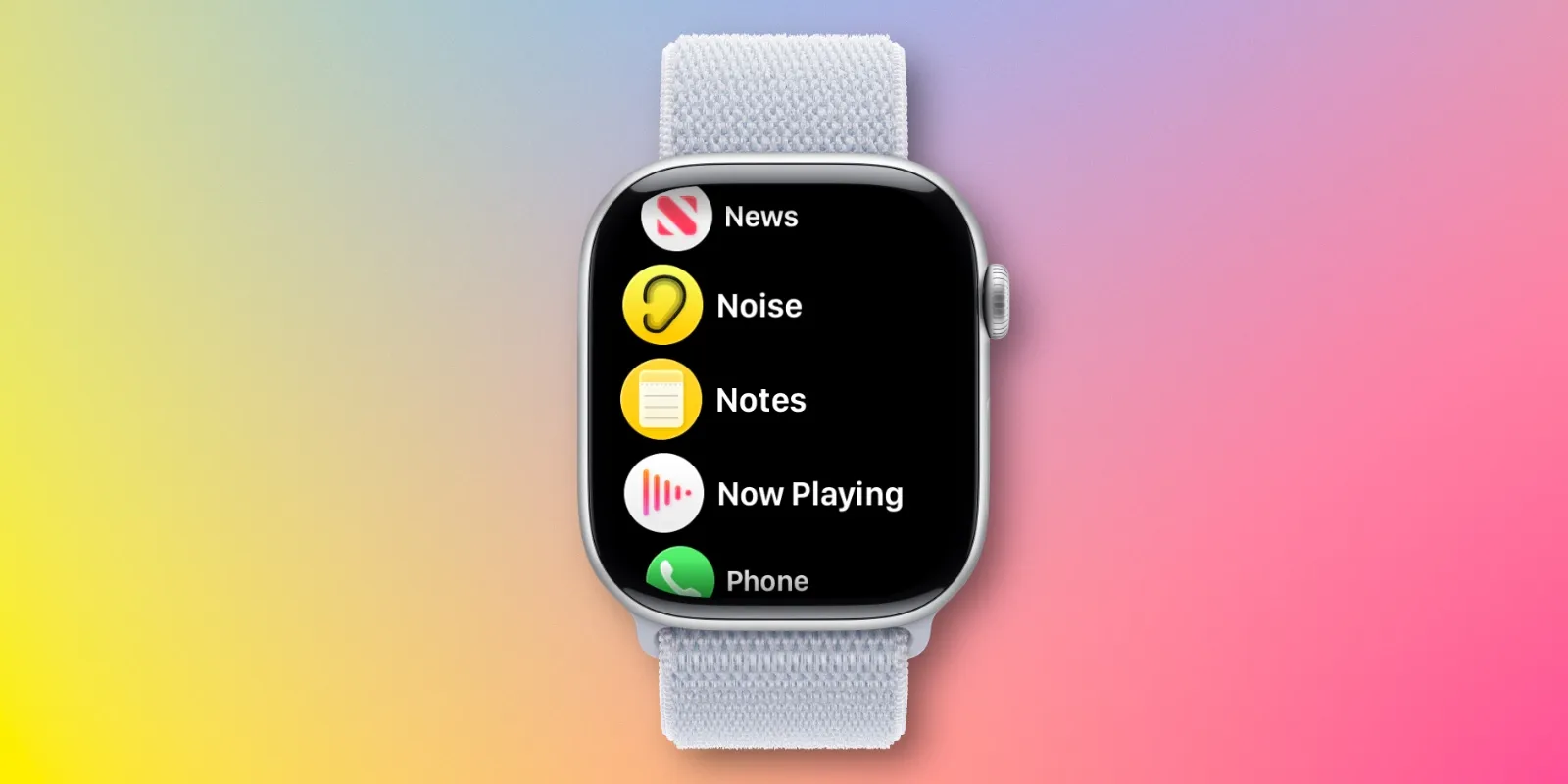 apple watch noise alert